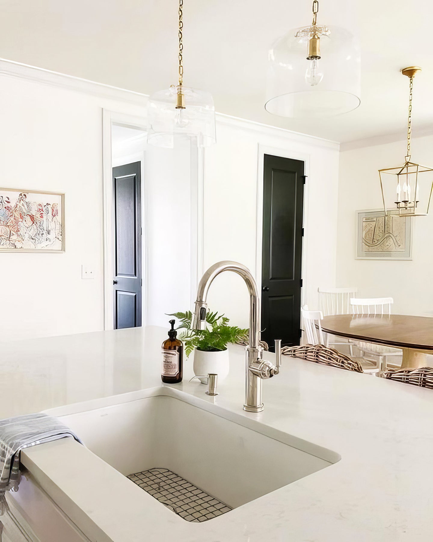 Katie Dome Glass Pendant Lamp