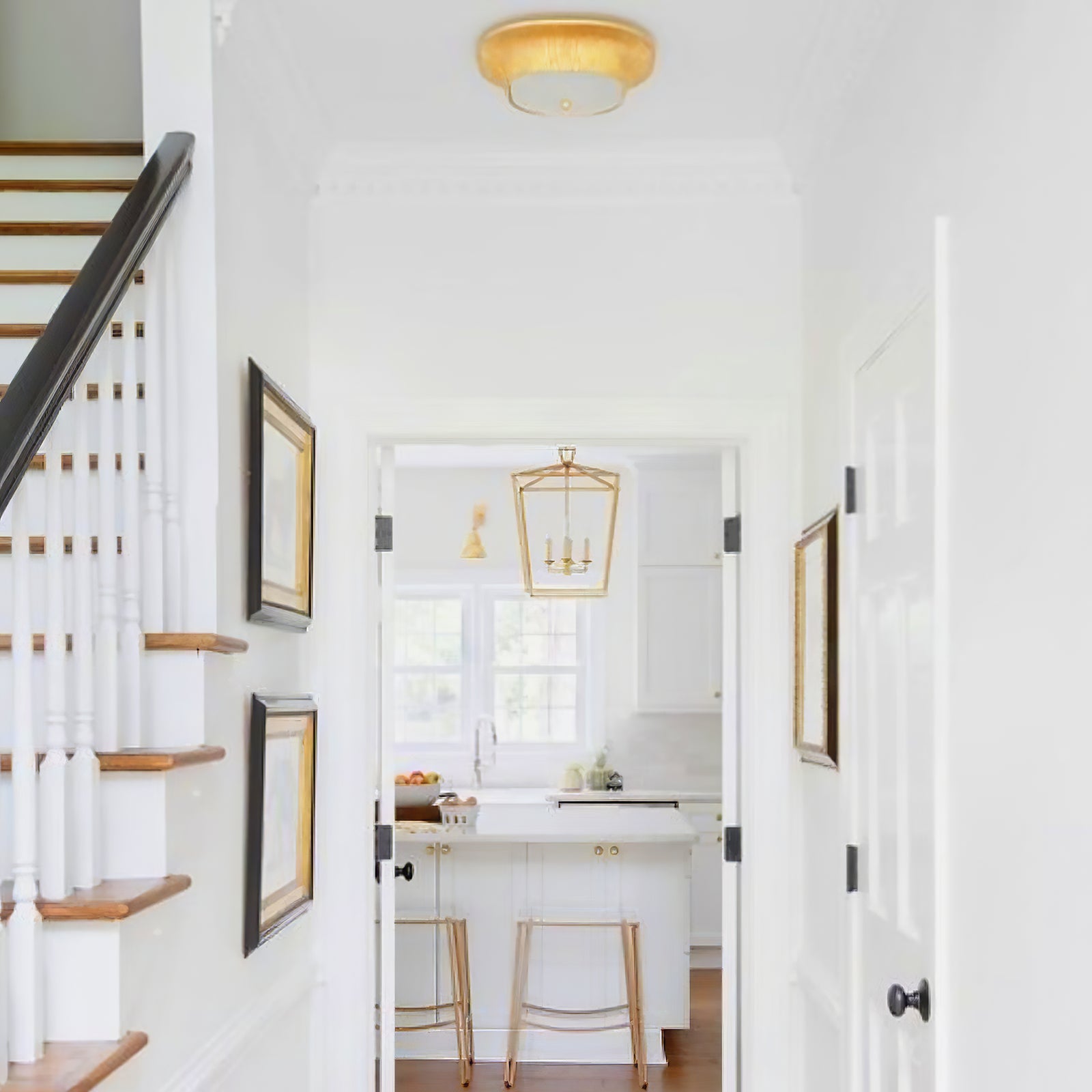 Kelly Wearstler Utopia Round Flush Mount