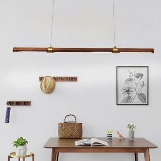 Linear Wood LED Pendant lamp