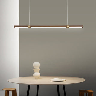 Linear Wood LED Pendant lamp