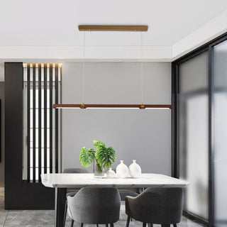 Linear Wood LED Pendant lamp