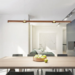 Linear Wood LED Pendant lamp