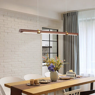 Linear Wood LED Pendant lamp