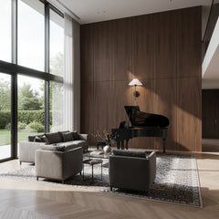 Linen Shade Brass Single Wall Light