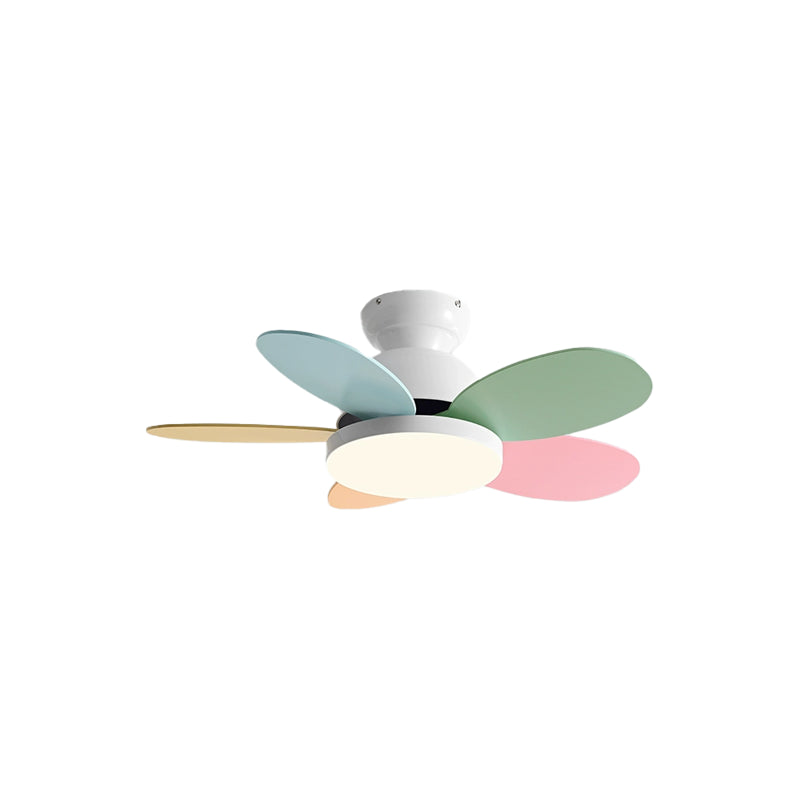 Children's Integrated LED Ceiling Fan - view 6 | Liootrlamp