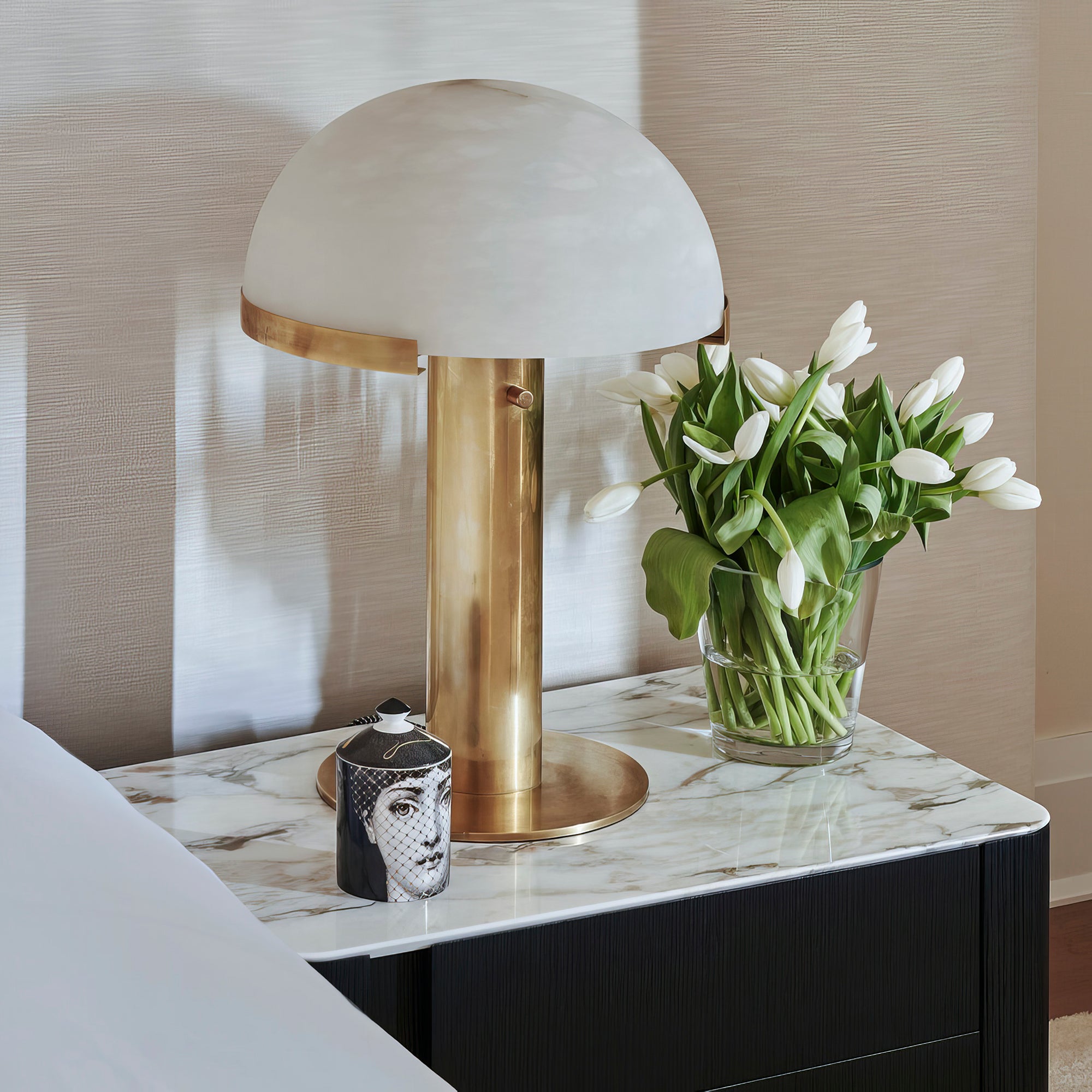 Melange Alabaster Table Lamp