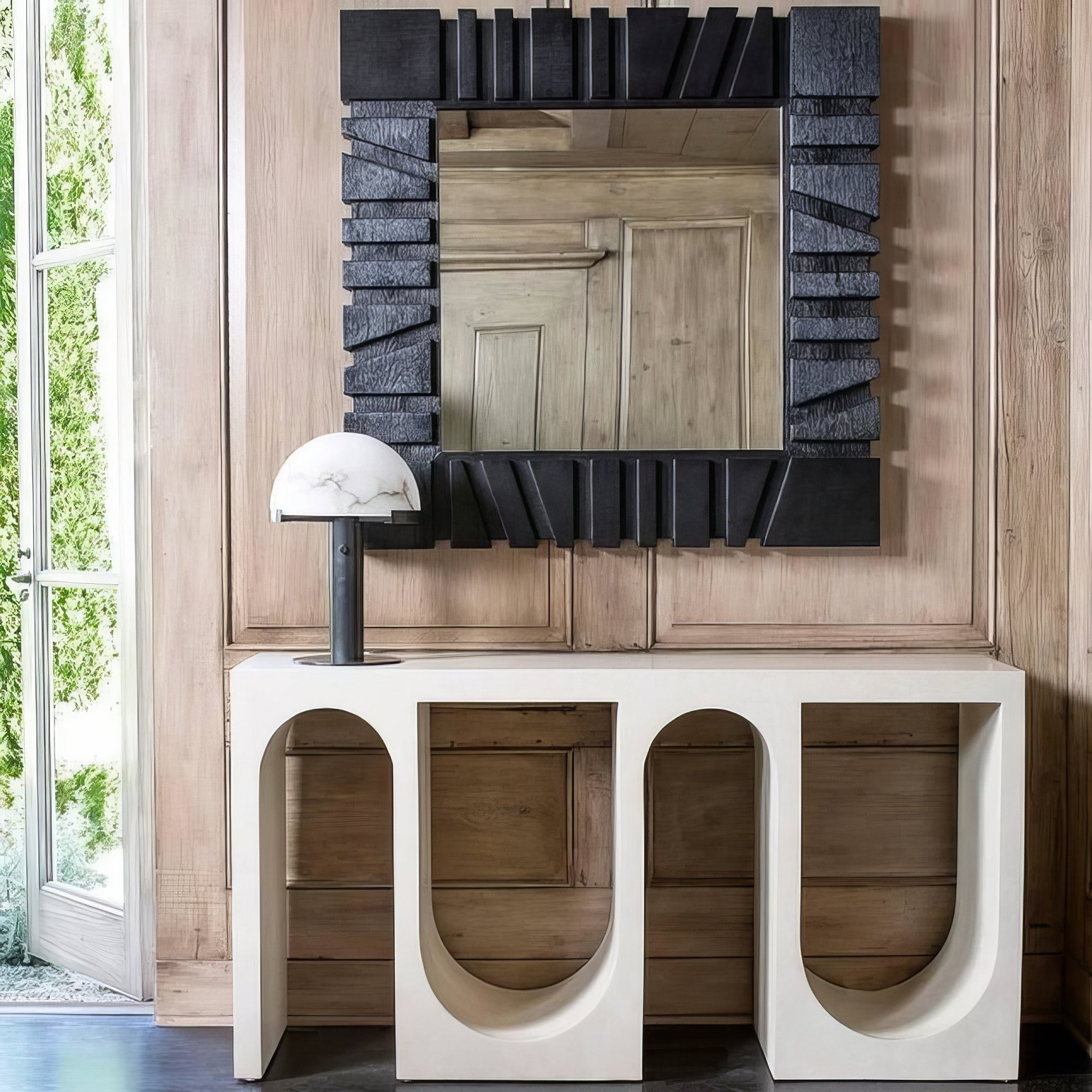 Melange Alabaster Table Lamp