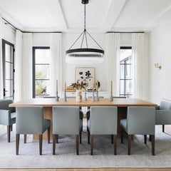 Menier Large Glass Ring Chandelier