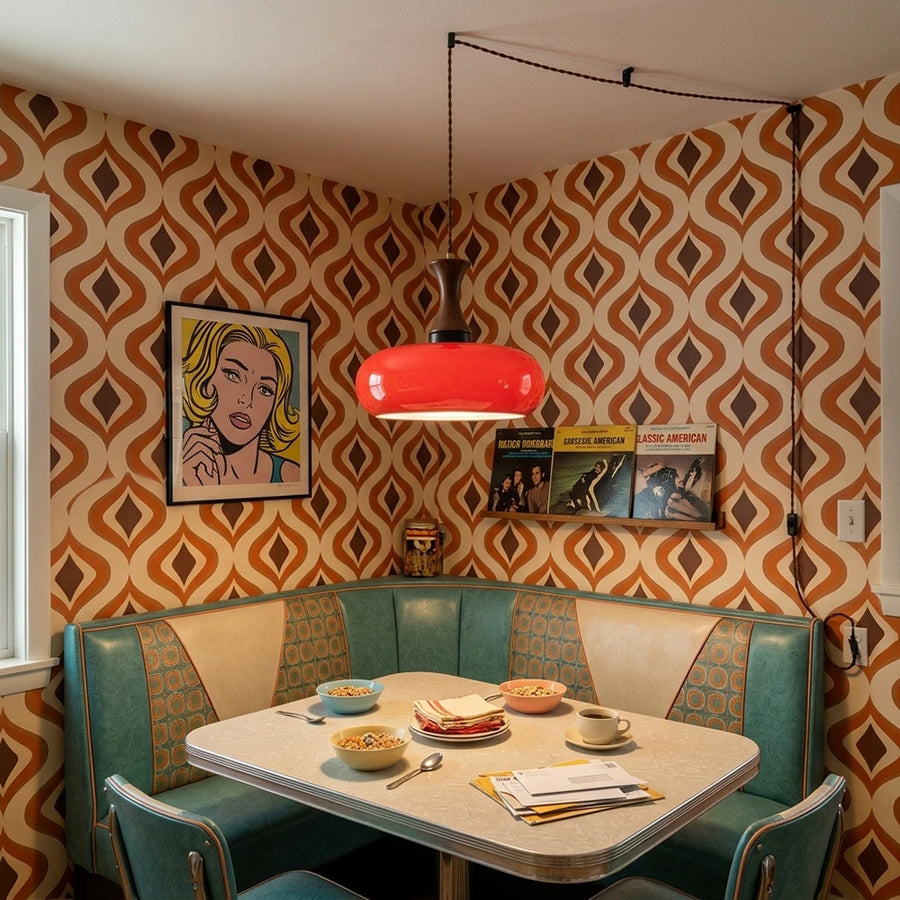 Miro Retro Plug-In Pendant Light