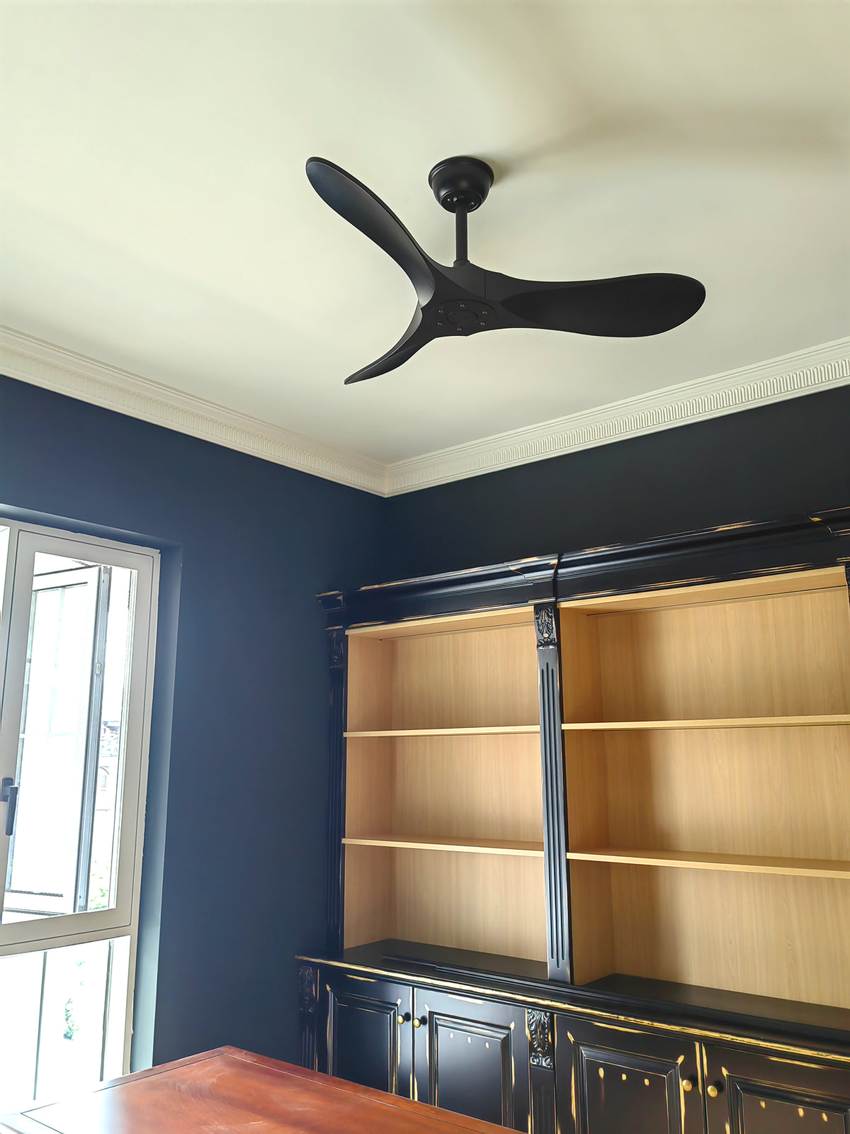 Modern ABS Ceiling Fan Light - view 12 | Liootrlamp