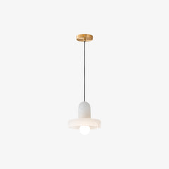 Modern Bedside Alabaster Pendant Lamp