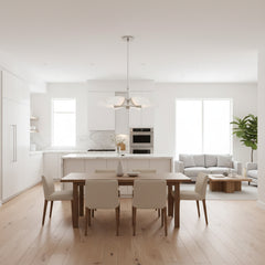 Modern Fan Shaped Chandelier