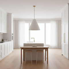 Modern Metal Cone Pendant Light