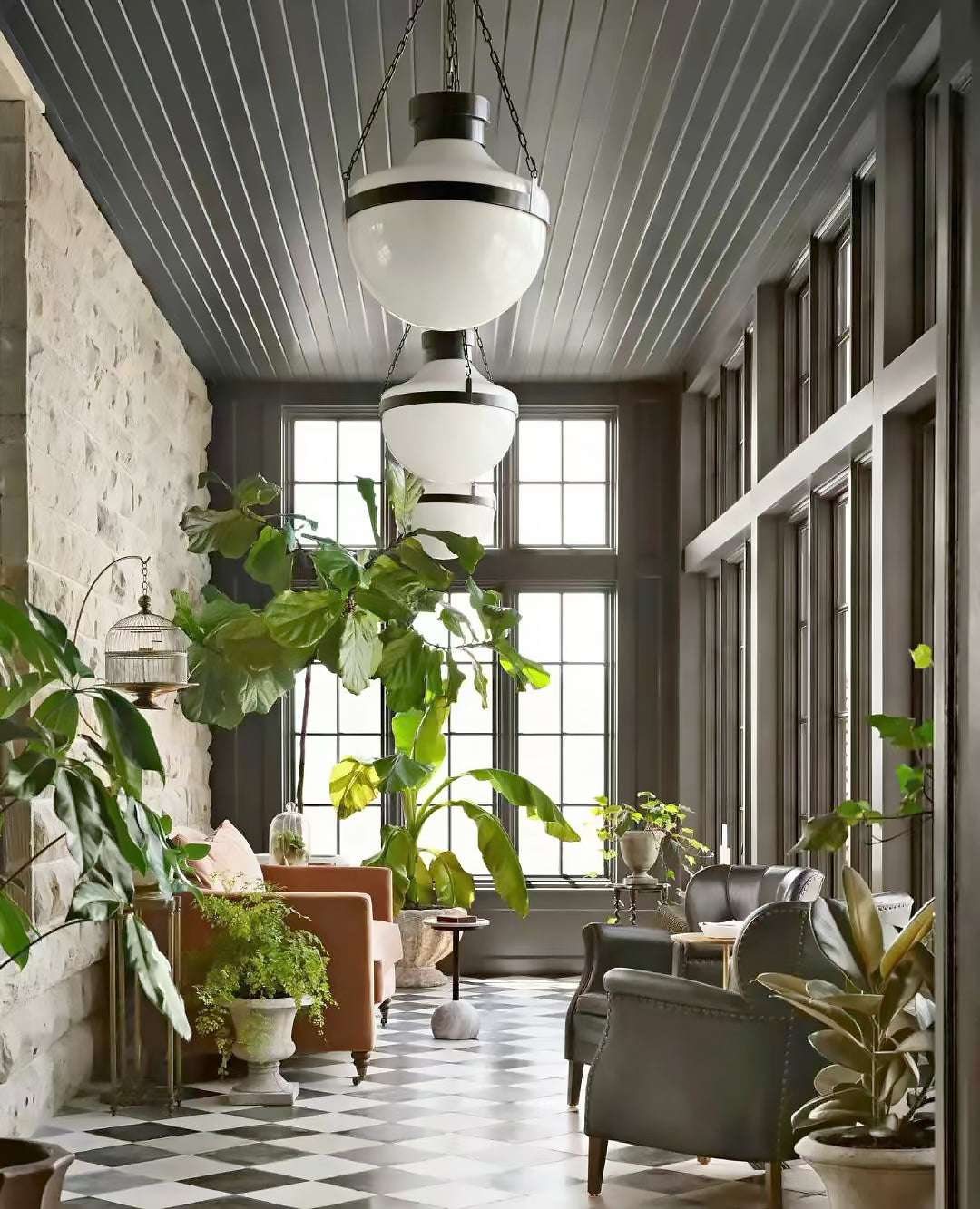 Modern Schoolhouse Lantern Pendant Lamp