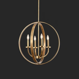 Modern cage chandelier