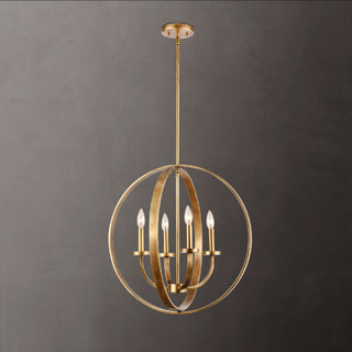 Modern cage chandelier