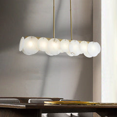 Modernity Alabaster Linear Chandelier