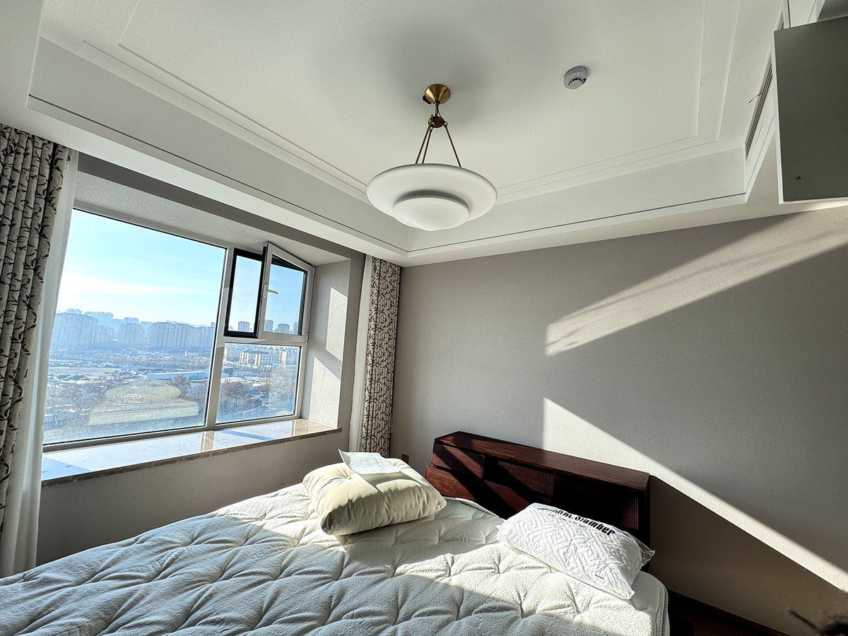 Grande Large Multi-Layered Plaster Chandelier