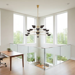 Oversized Four-Tier Chandelier