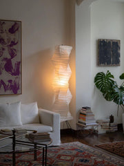 Tall Paper Floor Lamp UF4-33N