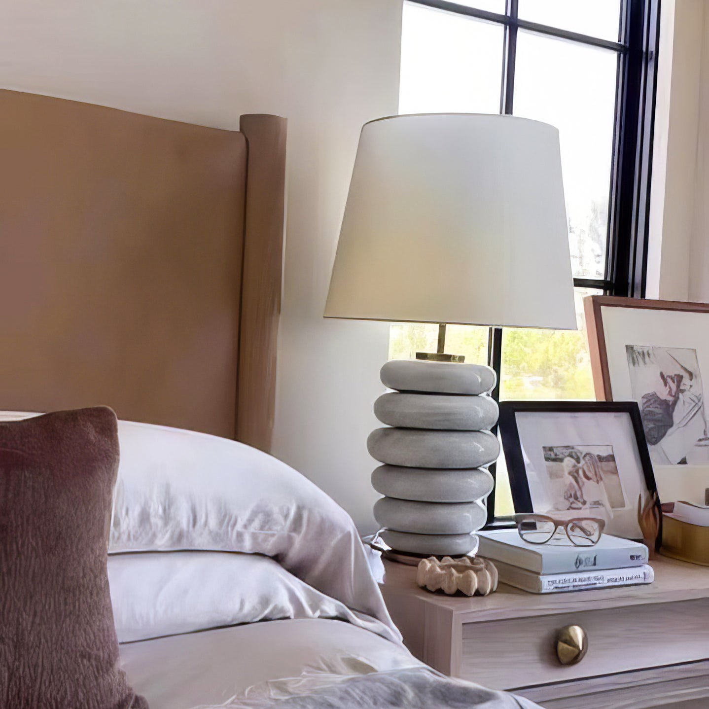 Phoebe Stacked Table Lamp