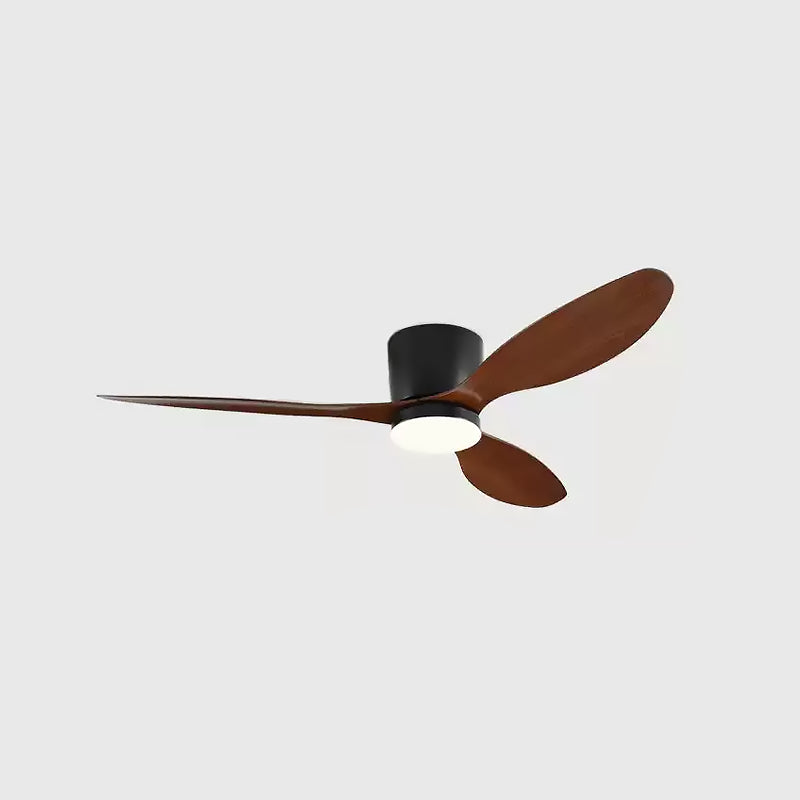 Recessed Fishtail Ceiling Fan Light - view 20 | Liootrlamp