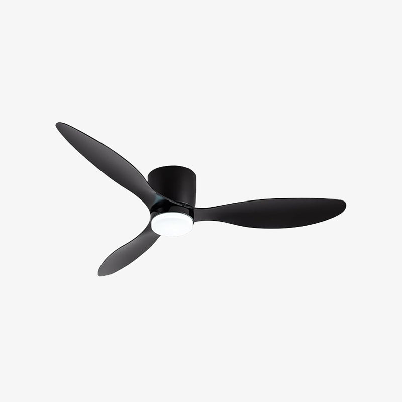 Recessed Fishtail Ceiling Fan Light | Liootrlamp