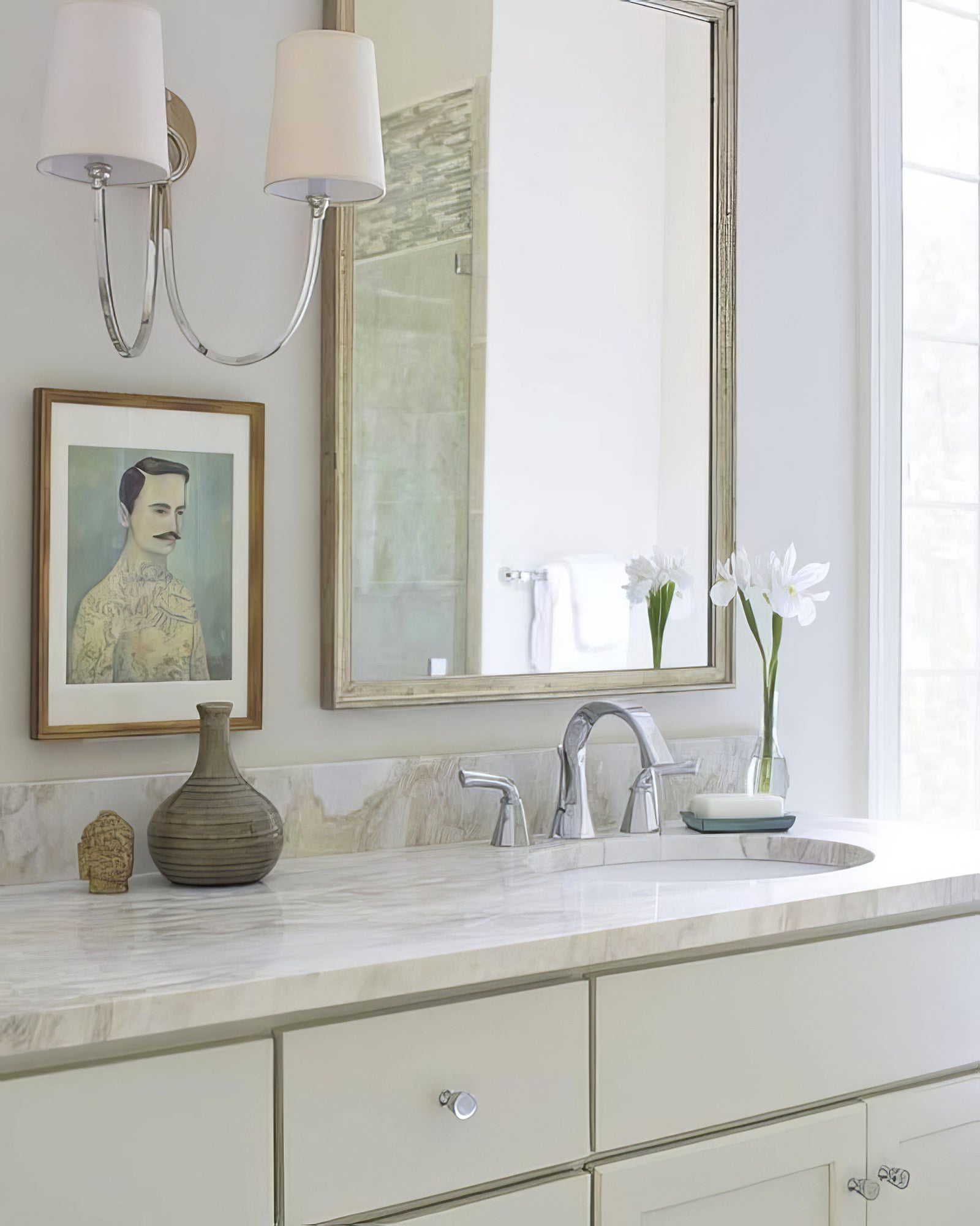 Reed Double Wall Lamp
