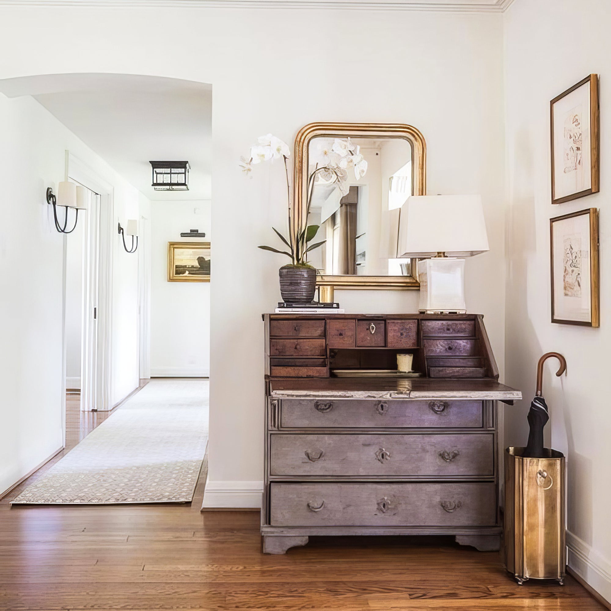 Reed Double Wall Lamp