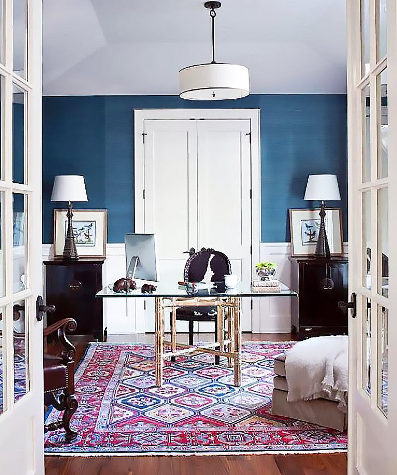Reed Simple Drum Shade Pendant Light