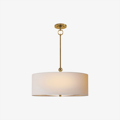 Reed Simple Drum Shade Pendant Light