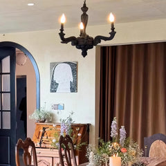 Resin Smoke Chandelier