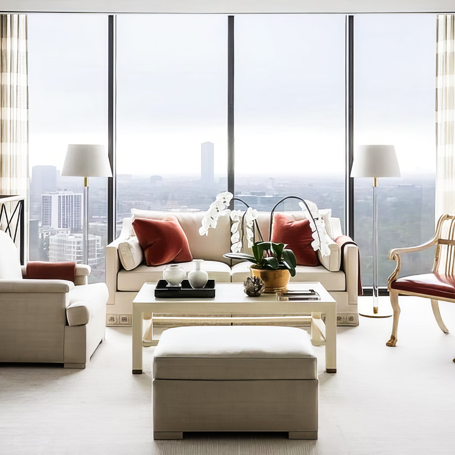 Riga Glass Floor Lamp