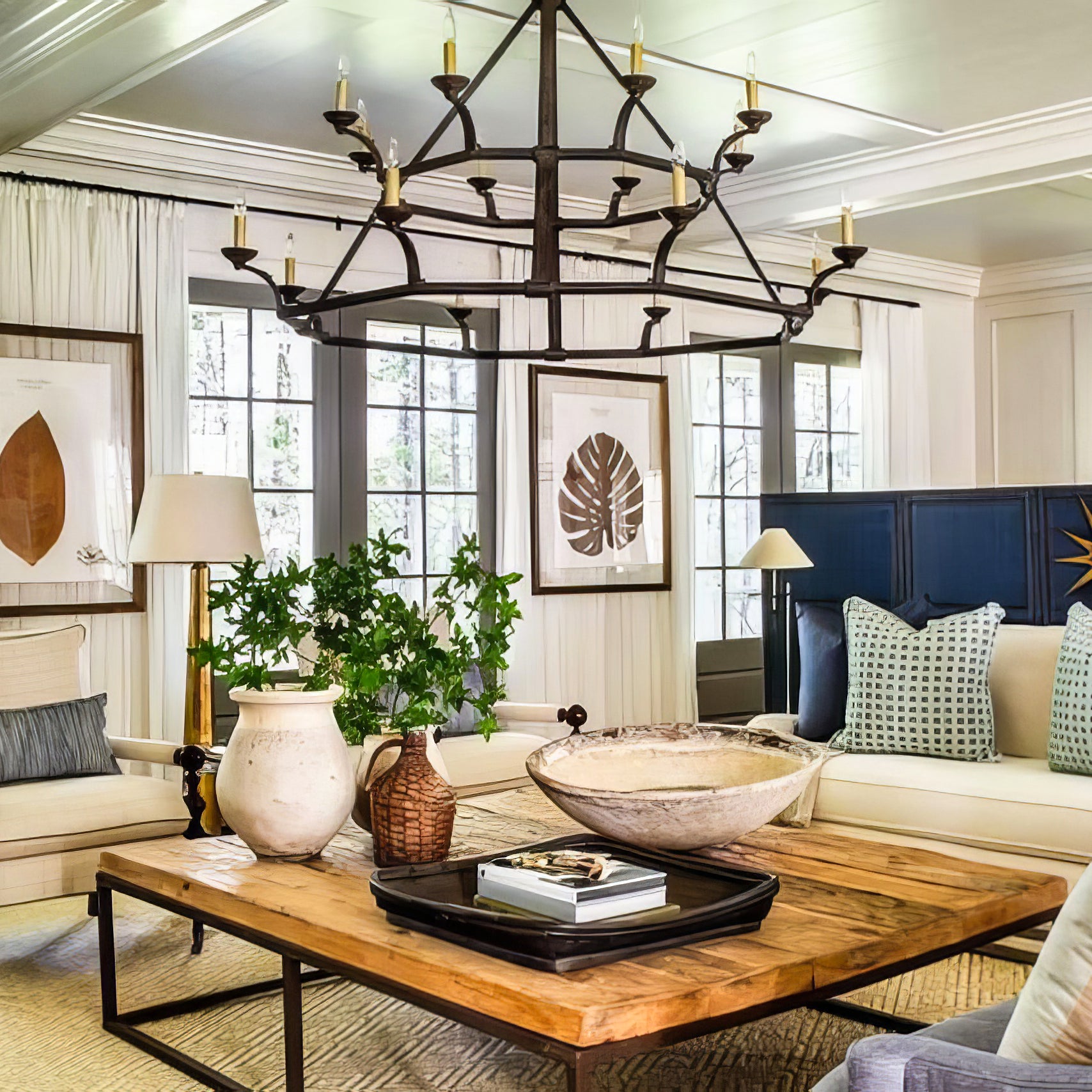 Robertson Double Tier Chandelier