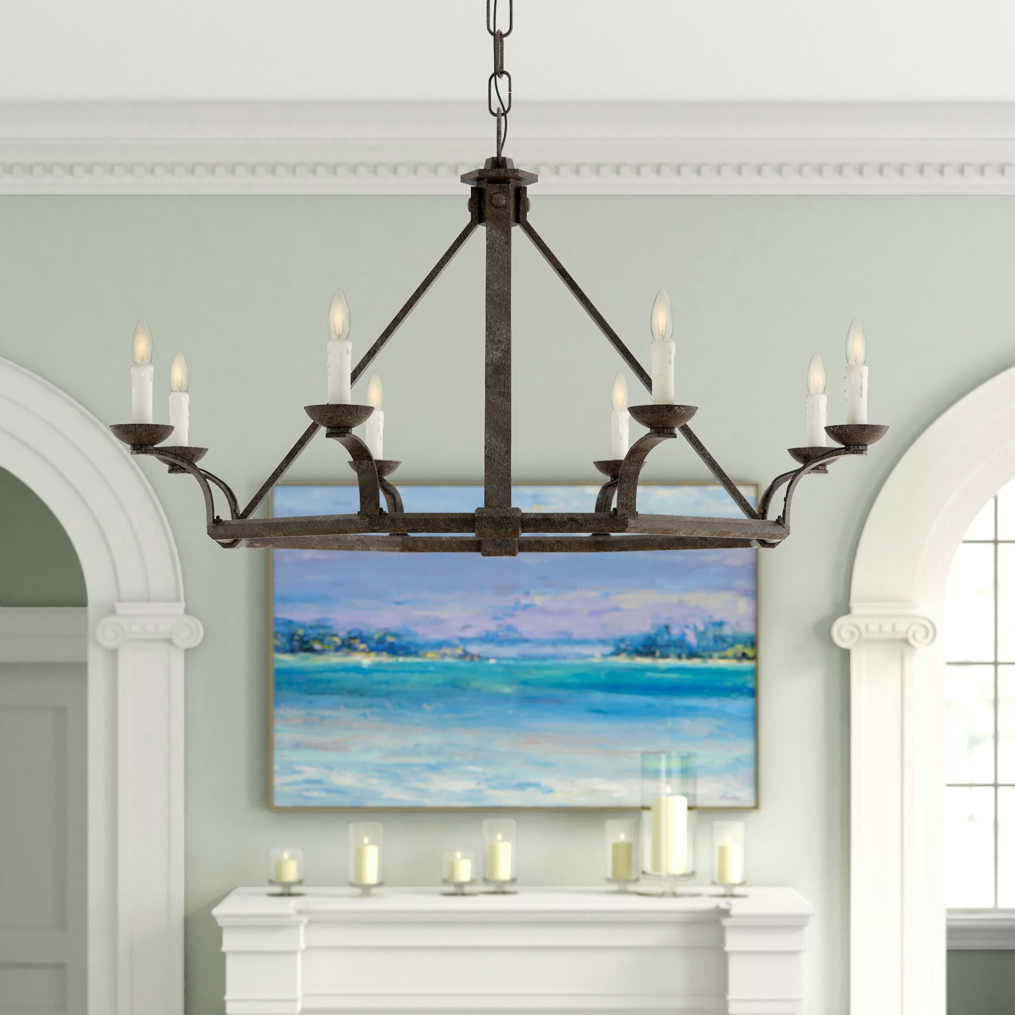 Robertson Single Tier Chandelier