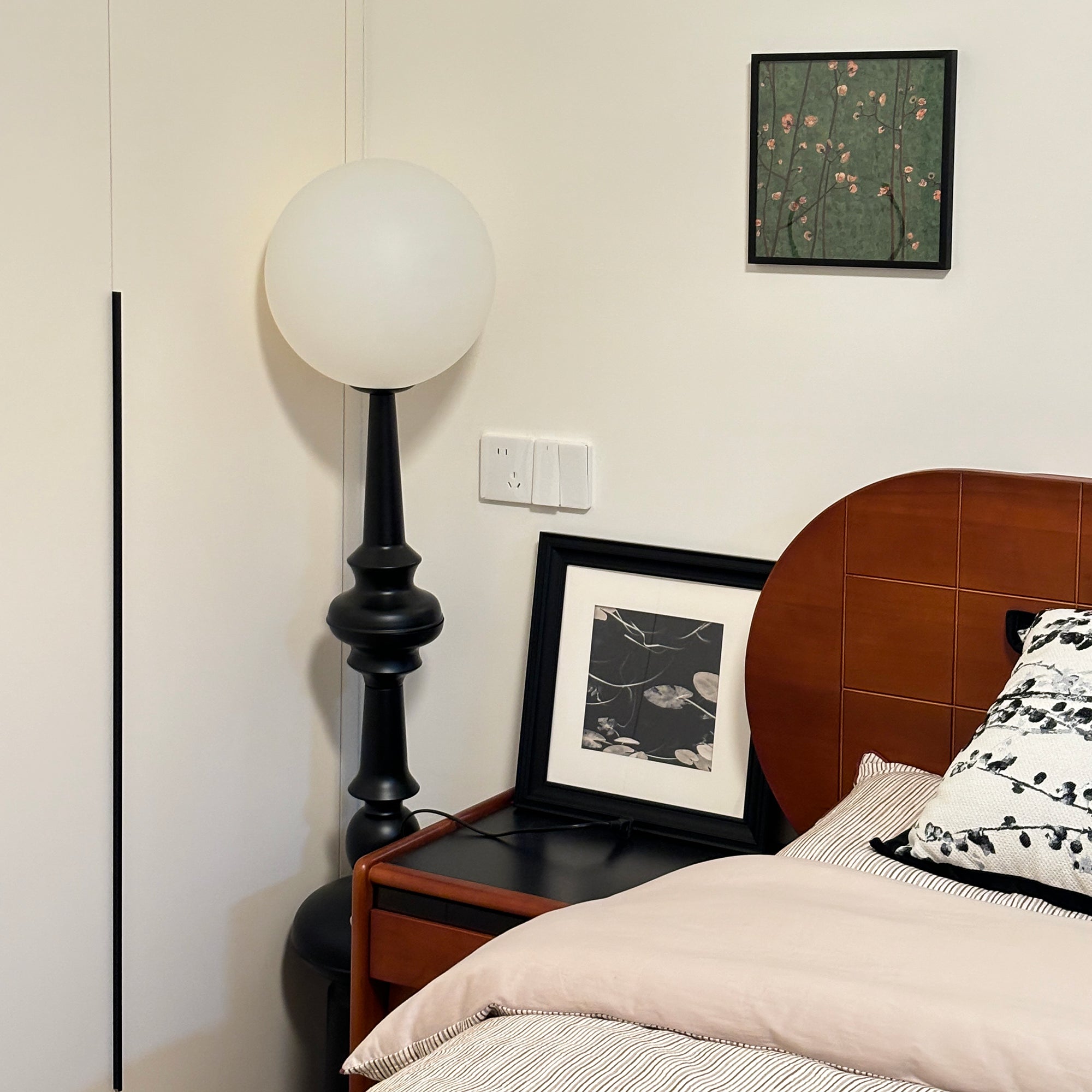 Roman Column Floor Lamp