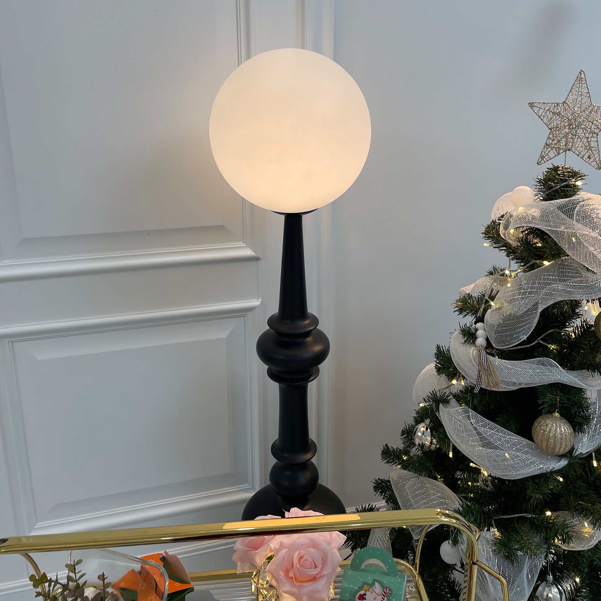 Roman Column Floor Lamp