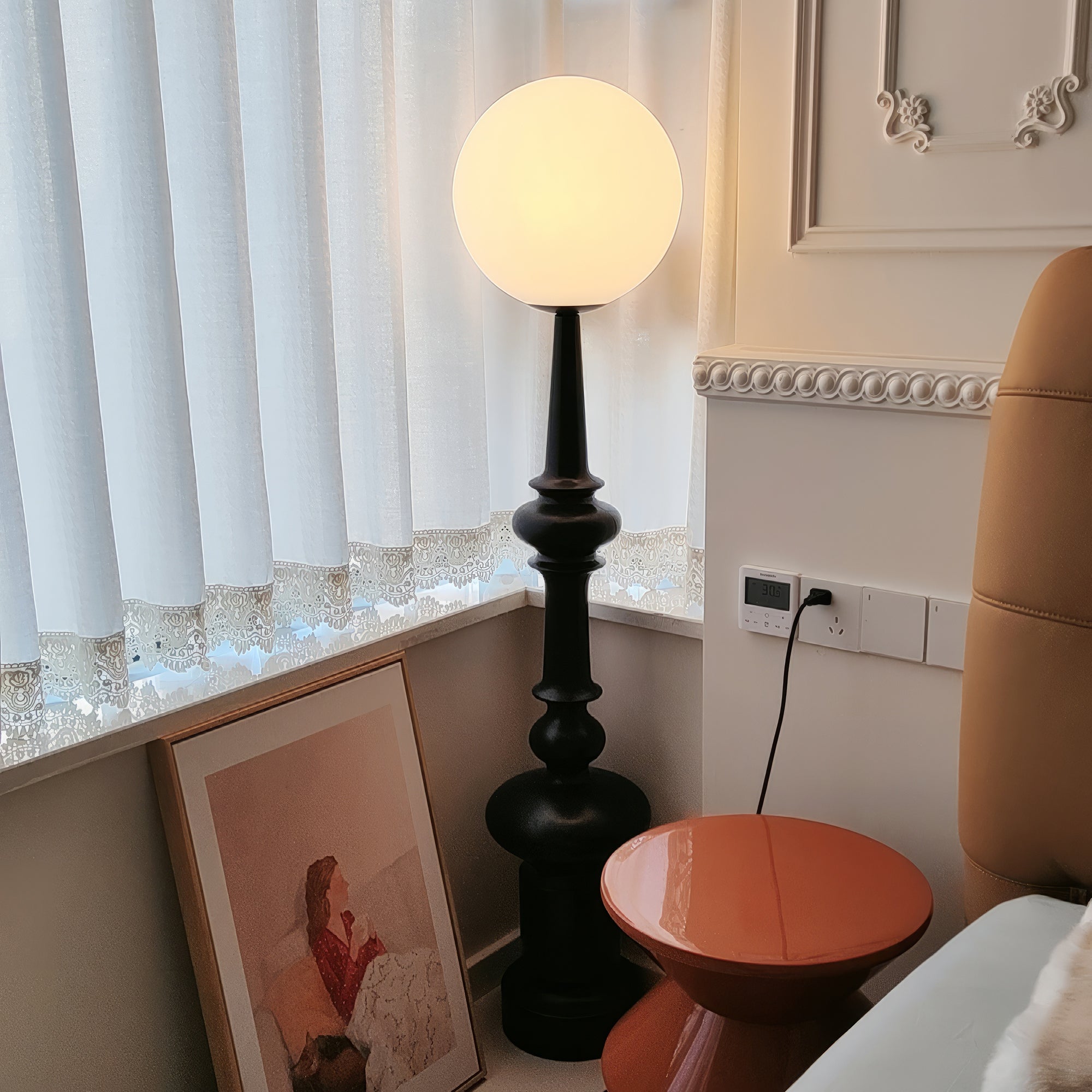 Roman Column Floor Lamp