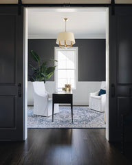 Rectangular Tube Linen Chandelier