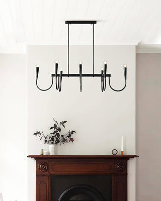 Symphony rectangular chandelier