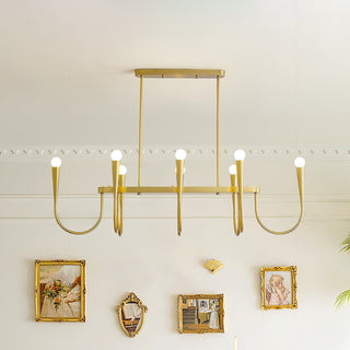 Symphony rectangular chandelier