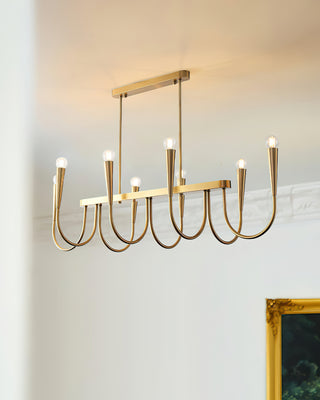 Symphony rectangular chandelier