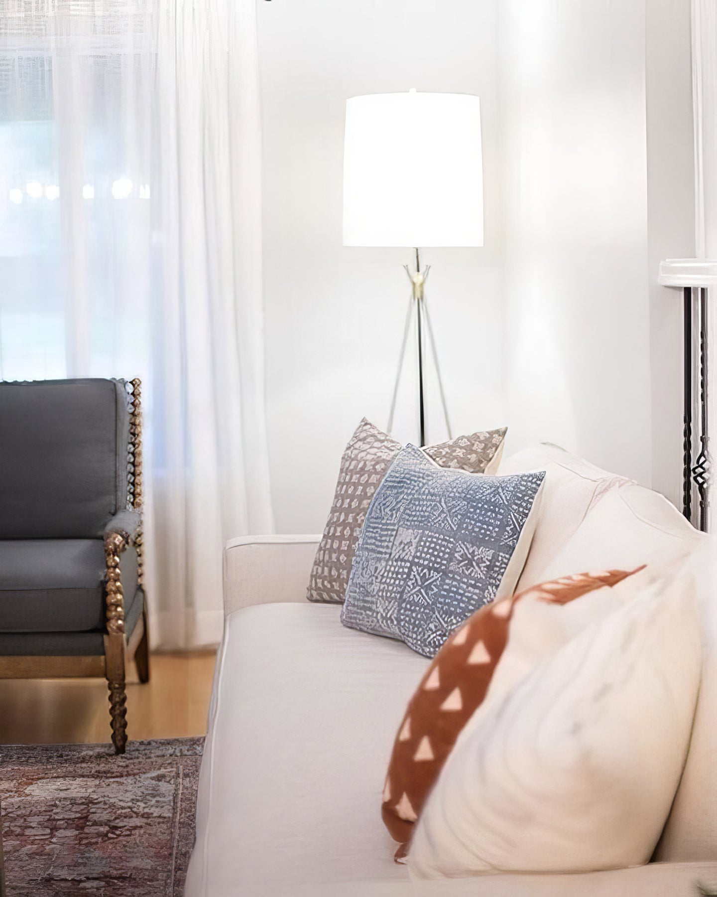 Tavares Large Stand Floor Lamp