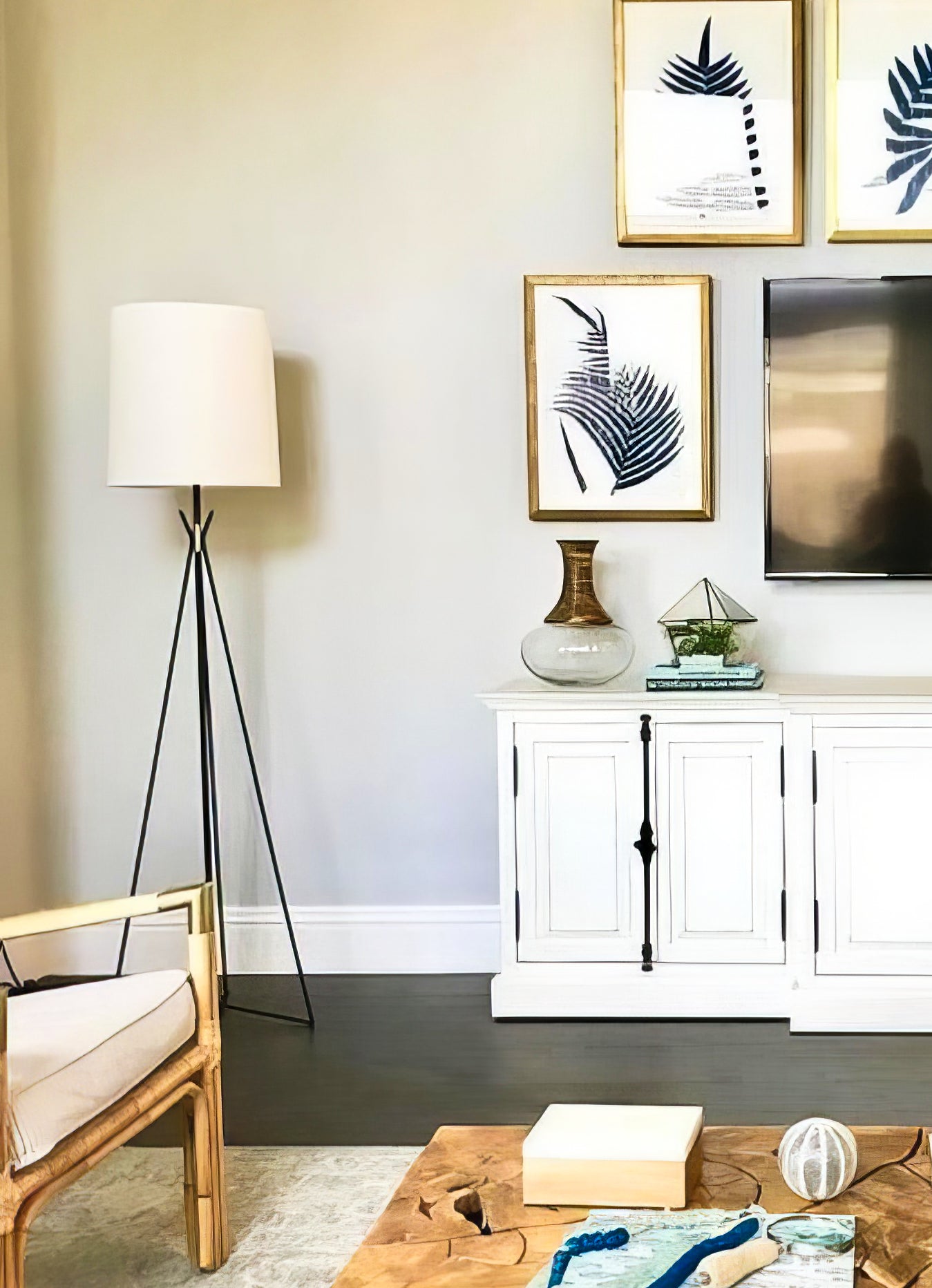 Tavares Large Stand Floor Lamp
