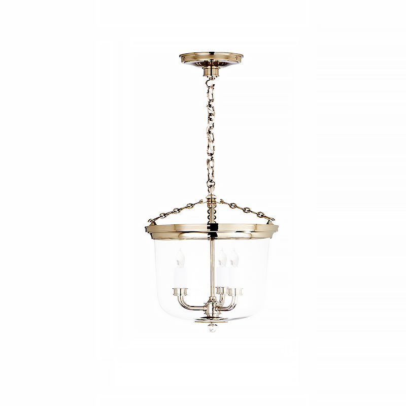 Thomas OBrien Merchant Brass Pendant Light