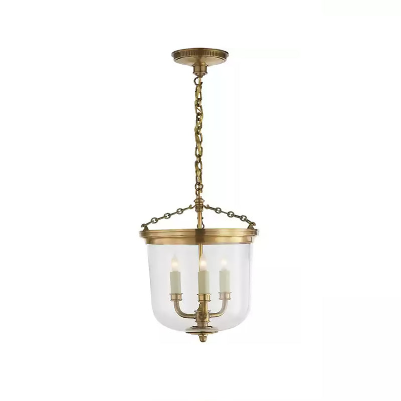 Thomas OBrien Merchant Brass Pendant Light