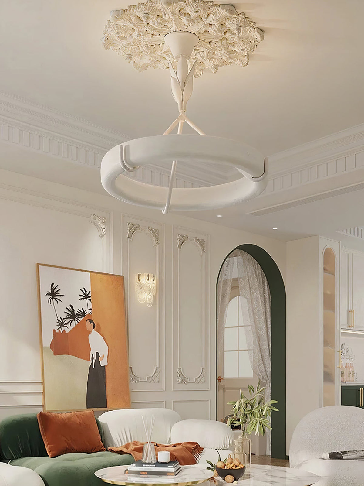 Tinsley Plaster Pendant Lamp