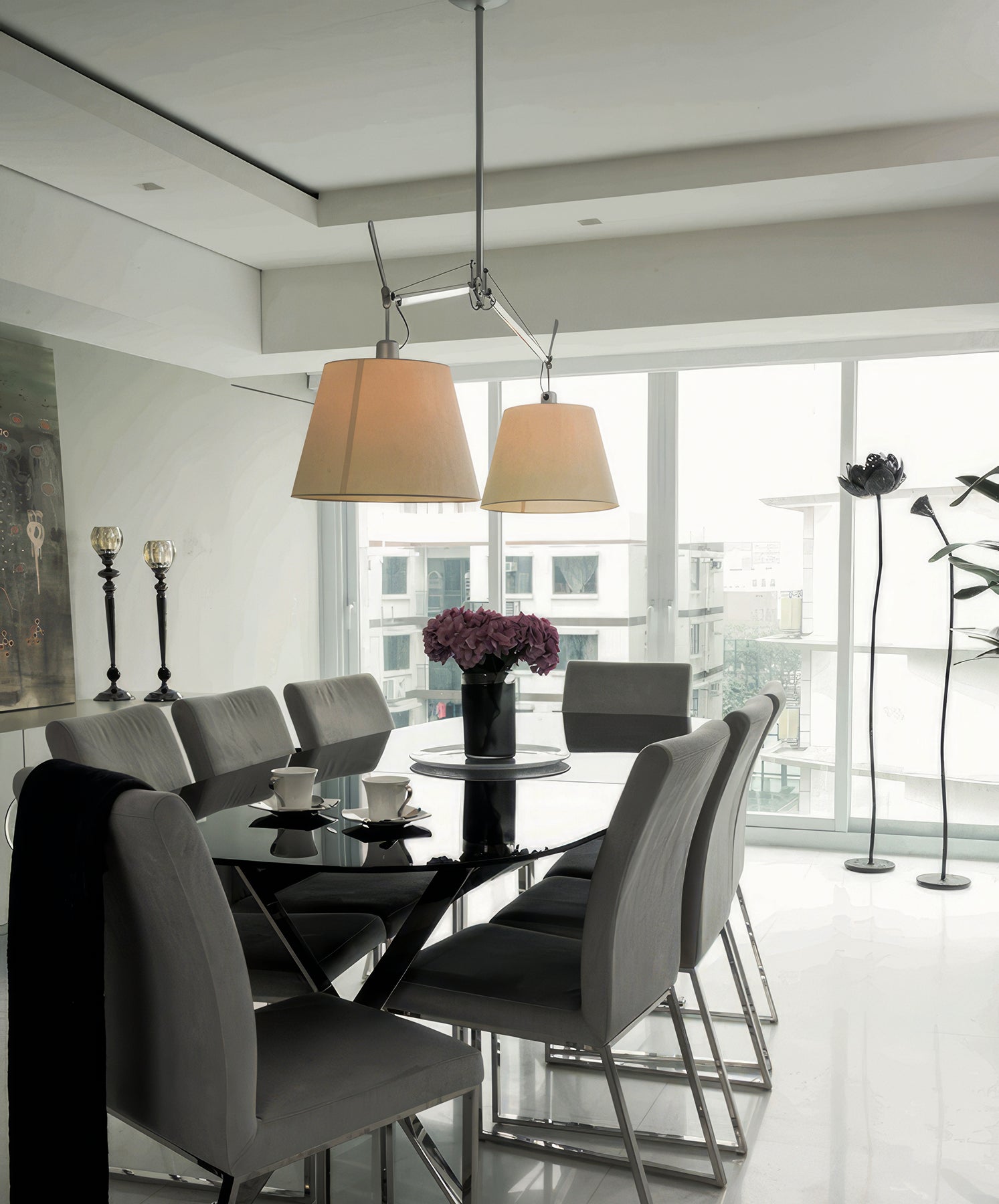 Tolomeo Double Arm Pendant Lamp