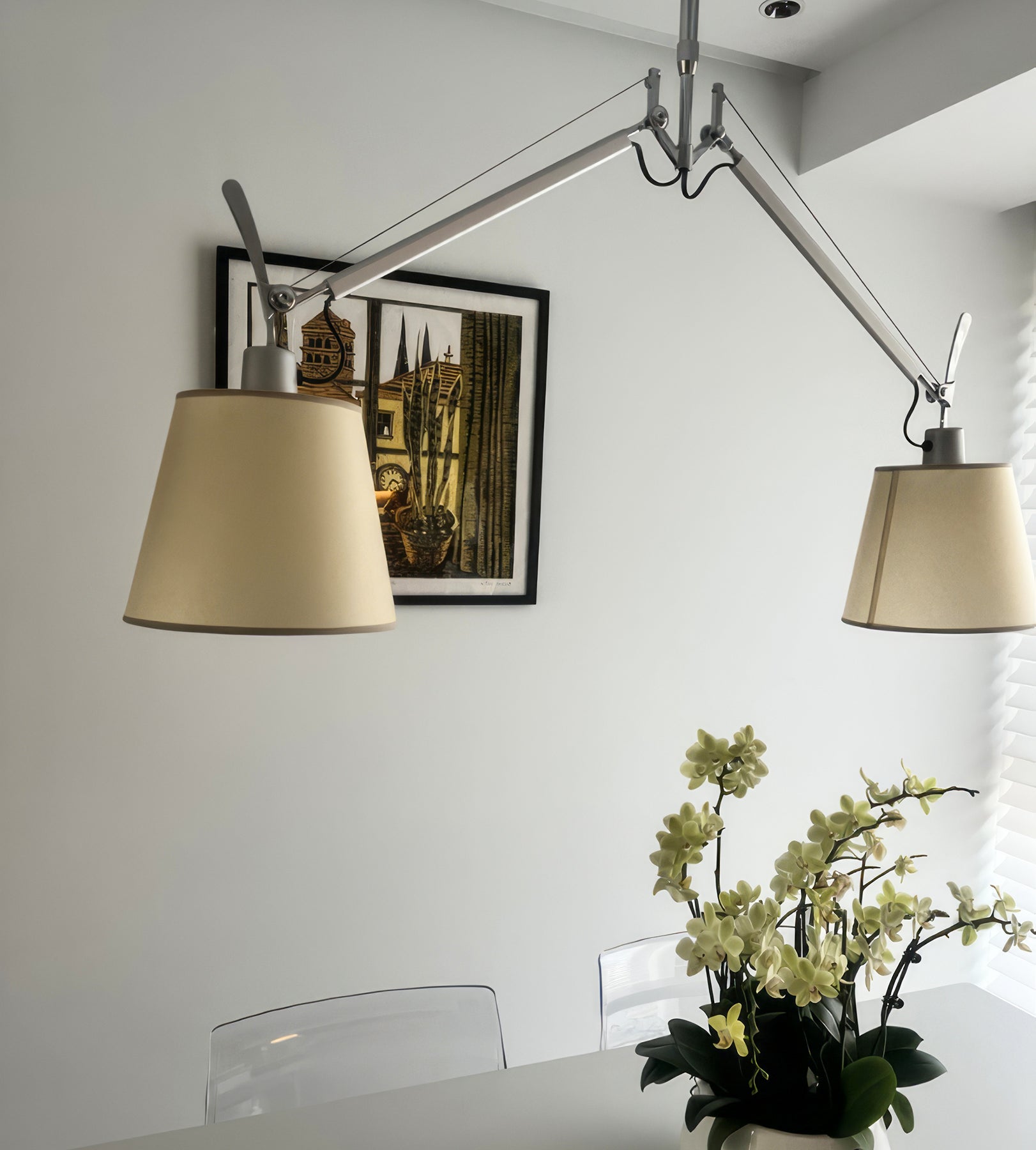 Tolomeo Double Arm Pendant Lamp