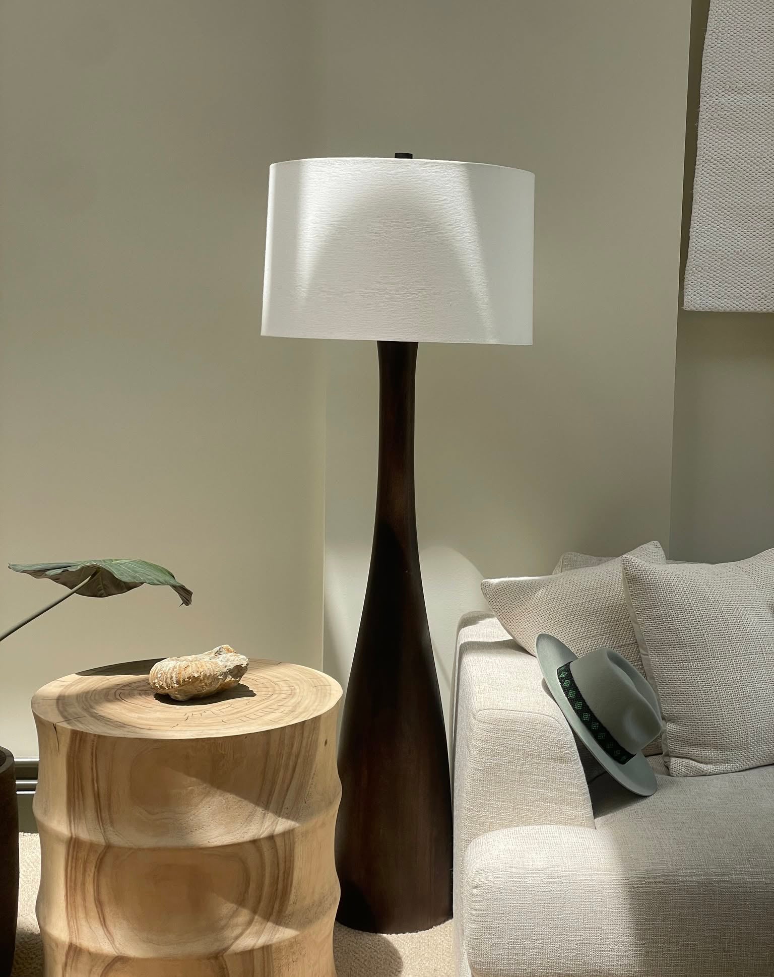 Truxton Solid Wood Floor Lamp